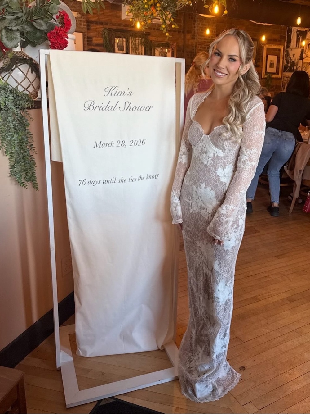 House of CB LUCIENNE
Ivory Embroidered Lace Maxi Dress - Limited Edition - Picture 3 of 4